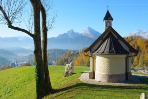 Kirchleiten-Kircherl oberhalb Berchtesgadens