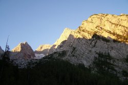 Blick auf Blaueis - Hochkalter 