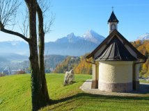 Kirchleiten-Kircherl oberhalb Berchtesgadens